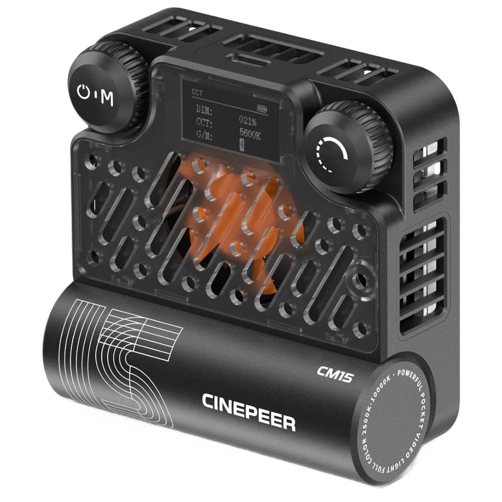 Cinepeer CM15 15W RGB Video Light